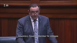 Peter Tinley MLA  Valedictory Speech on 13 November 2024 [upl. by Netneuq]