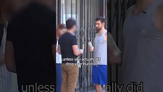 Would to take the money JoeySalads Shorts pranks [upl. by Kihtrak]