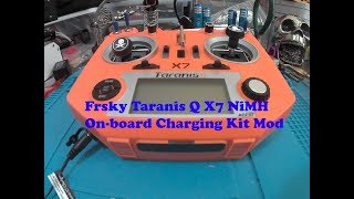 Frsky Taranis Q X7 NiMH Charging Kit Mod [upl. by Rutger]