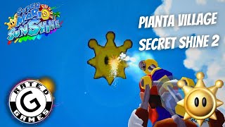 Pianta Village Secret Shine 2 Super Mario Sunshine [upl. by Liana]