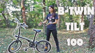 Whats the best thing about folding bikes  Btwin TILT 100 [upl. by Garibull]