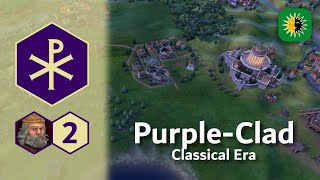 Civ VI Challenge Marathon  Porphyrogennêtos  2 [upl. by Ssenav590]