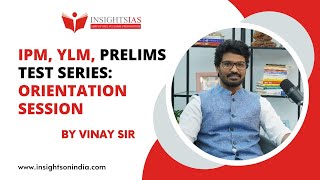 IPMYLMPrelims Test Series An Orientation Session by Vinay SirMarch forward to be a UPSC Topper [upl. by Griggs69]