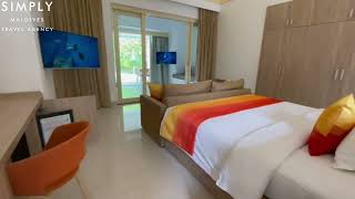 Siyam World Maldives  Beach Suite With Pool Room Tour [upl. by Conny]