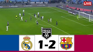 Real Madrid vs Barcelona  Club Friendly 2024 Live Match Today [upl. by Atinob357]