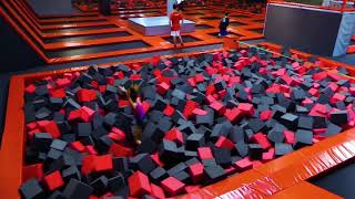 Trampoline Park Ultra Jump [upl. by Lesko]