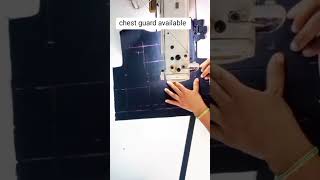 diy fashion sewing chestguard cutting ✂️ and stitching [upl. by Hodges979]