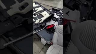 Hyundai palisade floor harness automobile hyundai mechanic [upl. by Annaihr]