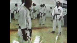 Sensei Tatsuo Suzuki 8th Dan teaching kata Chinto 1996 [upl. by Kruse]