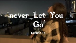 Keenan Te  Never Let You Go Lyrics [upl. by Torosian415]