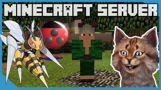 The Second Gym Has a Mega Beedrill   Minecraft Server Part 5 [upl. by Rosenkranz]