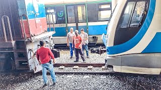 CBTU Recife VLT rebocando locomotiva 6011 [upl. by Aicened]