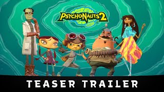 Psychonauts 2 Announce Teaser [upl. by Eessej]