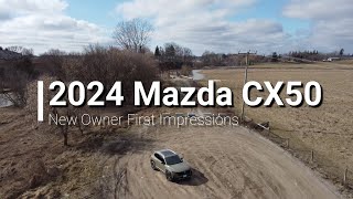 2024 Mazda CX50 GT Owner First Impressions [upl. by Xad514]