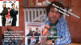 Kritik Spy  Susan Cooper Undercover Filmbesprechung mit Henry von besterfilmde [upl. by Fidelas]