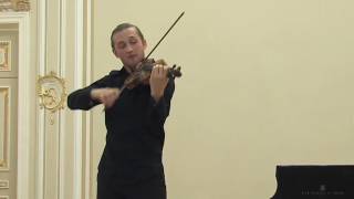 Pavel Milyukov violin 20090420 Part 1 [upl. by Naiva869]