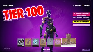 Fortnite Chapter 5 Season 4 Battle Pass Full battle pass Tier 1 to tier 100 Skins [upl. by Goodson]