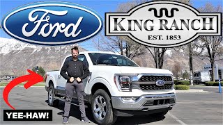 2023 Ford F150 King Ranch Better Than The Platinum [upl. by Sitoiyanap]