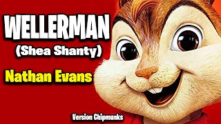 Wellerman Sea Shanty  Alvin and the Chipmunks Song  Lyric Video [upl. by Ecienaj]