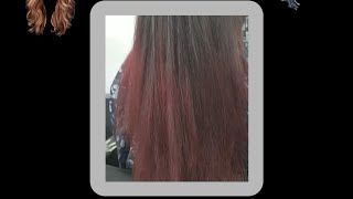 Mahogany red hair colour with global  how to do hair colour step by step  Reetubeautyvlog [upl. by Atelra]