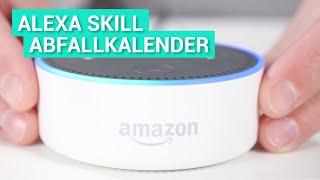 Amazon Alexa Skill  Abfallkalender [upl. by Anaxor599]