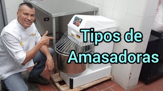 Tipos de amasadoras usadas en panadería [upl. by Latrena115]