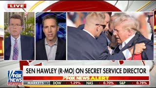 Hawley Exposes NEW Secret Service Security Failures Ahead Of Assassination Attempt Against Trump [upl. by Consalve]