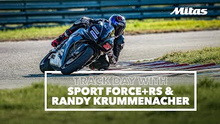 Mitas Moto ｜Track day on SPORT FORCE RS tyres with Randy Krummenacher [upl. by Merari]