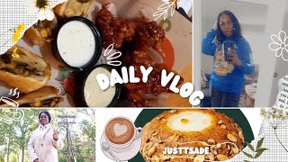 Daily Sade My starbucks fall drinks wedding shopping solo vibes chitchat amp more shopping vlog [upl. by Irvine]