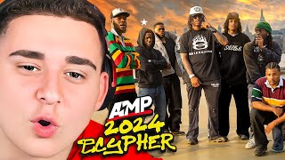 Lacy Reacts to AMP FRESHMAN CYPHER 2024 [upl. by Gonsalve]