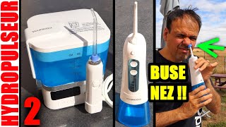 HYDROPULSEUR YOUNGDO 300ML amp 600ML sans fils VS papier LIDL NEVADENT NMD 37 B4 Water Jet Flosser [upl. by Schwejda]