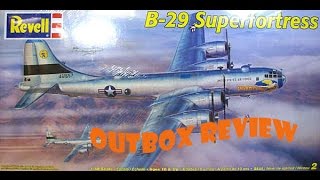 AlexModelling quotOutbox review 148 RevellMonogram B29 Superfortress [upl. by Asiuqram]