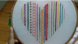 19 Basic Hand Embroidery Stitches for Beginners [upl. by Flodnar]