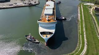 Il cantiere navale Visentini vara il nuovo RoPax destinato a Polferries [upl. by Edgar]