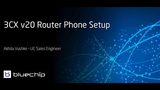 Setting Up an SBC Router Phone for 3CX V20 StepbyStep Guide [upl. by Kenon648]