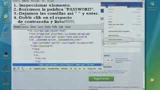 Truco para saber la contraseña de facebook en tu pc 2016 [upl. by Jocelin]