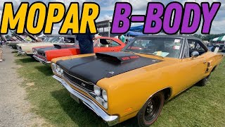 Chrysler Bbody Car Show  Mopar Bbodies at the Chrysler Nationals in Carlisle 2023 [upl. by Tad]