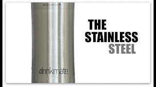 Stainless Steel InstaFizz  The Go Anywhere Carbonated Water Bottle [upl. by Adnilrev]