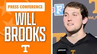 Tennessee Footballs Will Brooks previews Volunteers matchup against Georgia I Volquest I GBO [upl. by Coates]