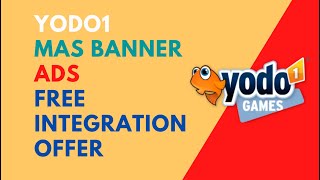 How to integrate Yodo1 MAS Banner ads in android app  Free Integration Offer  codetrix [upl. by Ursal]