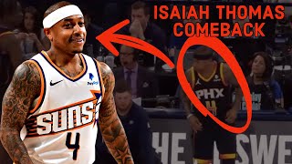 Phoenix Suns Sign Isaiah Thomas For The Rest Of The Season [upl. by Rahab]