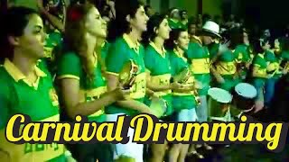 🥁🥁 Live Street Carnival Drumming the BEST BATUCADA UNREAL [upl. by Krantz626]