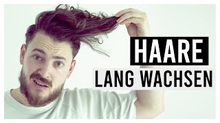 HAARE LANG WACHSEN LASSEN ● Wie LANGE dauert das [upl. by Nived861]