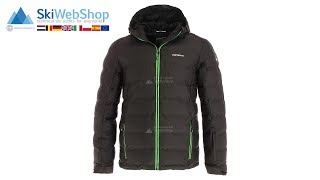 Icepeak Neev black  Ski jacket men  SkiWebShop [upl. by Ahsirtal]