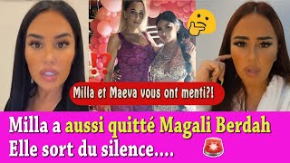 MILLA JASMINE A QUITTÉ MAGALI BERDAH AVEC MAEVA GHENNAM VOUS ONT MENTI SUR SHAUNA EVENTS [upl. by Lartnom]