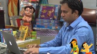 Chota Bheem from Green Gold Animations  Chota Bheem and the Throne of Bali  Hybiz TV [upl. by Elsa]