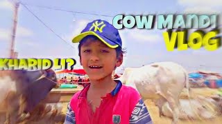 AAJ GYE MANDI😀  KHARID LI COW 🐄 VLOG 1  ArishForFun [upl. by Huggins507]