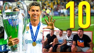 😍⚽ REAZIONE alle FINALI DI CHAMPIONS LEAGUE degli ULTIMI 10 ANNI incredibili [upl. by Peyter28]