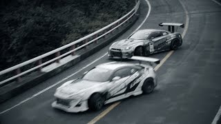 GTR Drift on Turnpike Hakone Ⅱ  TOYO TIRES [upl. by Iem58]