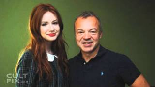 Karen Gillan Graham Norton Radio 2 29 Oct 2011 [upl. by Ahsla922]